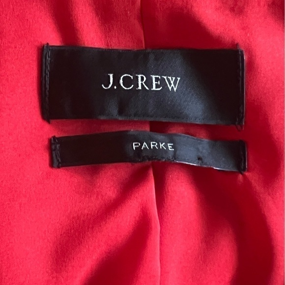 J Crew Parke Linen Blazer - Brilliant Sunset - Picture 8 of 10